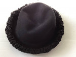 Vtg. 90’s Women’s Lamb’s Wool Hat Black Size 7 Kates Boutique Canada