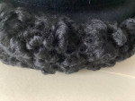 Vtg. 90’s Women’s Lamb’s Wool Hat Black Size 7 Kates Boutique Canada
