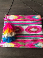 New! Bright southwest print crossbody/purse *