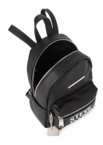 Steve Madden Black Bailey Mini Backpack