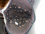 Vera Bradley Black/Beige Paisley Flower Shoulder Bag Purse Tote