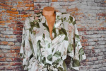 Victorias Secret Medium Here Comes The Bride Floral Satin Short Wrap R