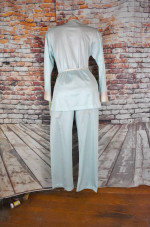 Pinehurst Vintage Pajama Set Size S/M 2 PC Nightwear Nylon Tricot  W B