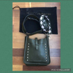 Rebecca Minkoff Pebbled Leather crossbody bag + extra strap