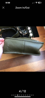 Rebecca Minkoff Pebbled Leather crossbody bag + extra strap