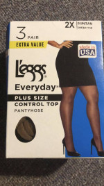 Ladies plus size pantyhose