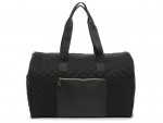 DSW QUILTED WEEKENDER Bag Luggage New Black Travel