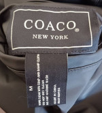 Coaco New York  Reversible faux fur sleeveless vest jacket  Size M