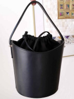 Leather bucket bag by MILOS made in Italy