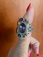 Samuel B Sterling Royal Bali Madeira Multistone Gem