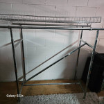 Double Rail Garment Clothing Rack,