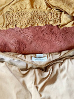 Golden Look - Blouse and trousers