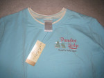 New w Tags: 2-Pc Pajamas Set, Blue w Flannel, Paradise Lodge, Size Lg!