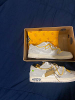 Size 13 9ff white dunks