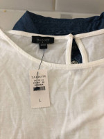 Talbots t-shirt blouse L brand new