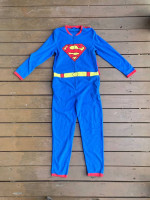 Men’s Superman Costume With Velcro Cape Size M - Like New