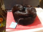HAT RUSSIAN FUR COSSACK HAT WITH EAR FLAPS  NEW