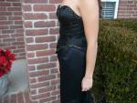 Joli 2 Piece Black Prom, LPA, Homecoming Dress Gown with Long Skirt