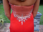 Red Prom, Homecoming Long Dress Gown Envious Couture Prom by Karishma