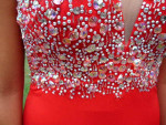 Red Prom, Homecoming Long Dress Gown Envious Couture Prom by Karishma