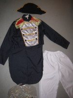 Colonial General / Ship Captain / George Washington Uniform with Hat