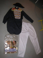 Colonial General / Ship Captain / George Washington Uniform with Hat