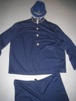 Keystone Cop Costume, Handmade, Adult / Teen Size L-XL
