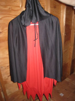 Witch Costume / Accessories, Hat, Black Fingernails, Makeup, Wands!