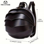 LEATHER ARMADILLO BACKPACK