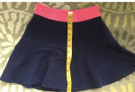 LOT Cat & Jack Size Medium M 7 8 7-8 Pink Heart Navy Skirt Polka Dot T