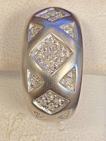 White gold Diamond earrings