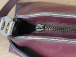 Vintage Aigner Leather Shoulder Bags - Burgundy and Navy
