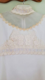 Vintage 1974 Wedding Dress