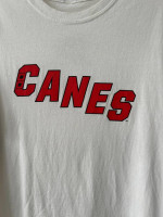 Carolina Hurricanes "CANES" White Shirt - Unisex XL