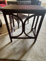 Rattan tables (pair)