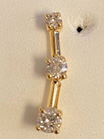 Past present & future Diamond earrings