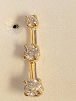 Past present & future Diamond earrings