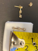 Past present & future Diamond earrings
