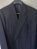"Parvizi" charcoal 2 pc suit-44 long