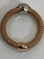 18 K gold diamond ring