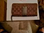 Brown CC Ladies Wallet