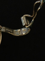 Gold chain and charm