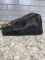 Michael Kors Black Leather Handbag/Purse