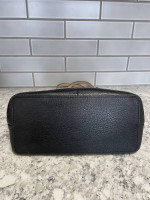 Michael Kors Black Leather Handbag/Purse