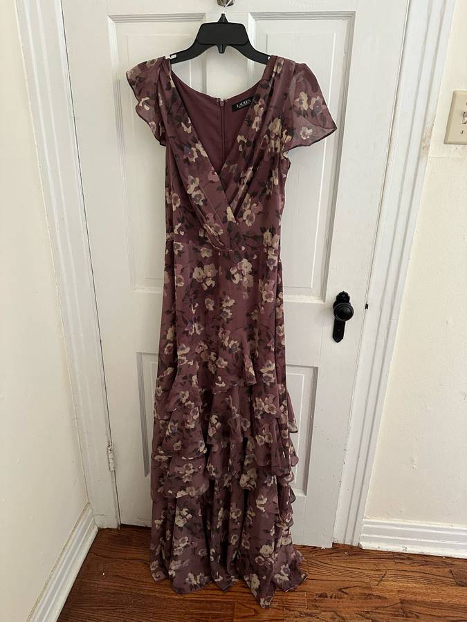 Gorgeous Lilac Ralph Lauren Evening Gown