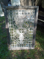 Antique stained glass late 1800-to early1900s