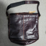 New Leather Messenger Bag / Book Bag / Laptop Bag