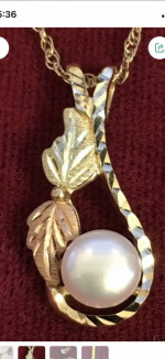 Gold Pearl set