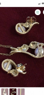 Gold Pearl set