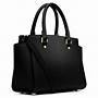 Michael Kors Selma Leather Satchel Bag